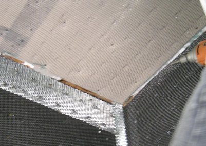 Mildew on EIFS house