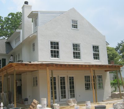 Cement
                stucco addition