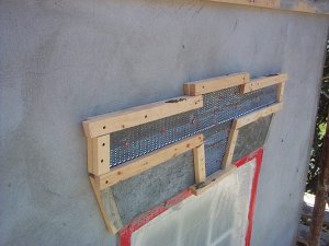 The second projection is a band on
the jack arch and the second third of the keystone