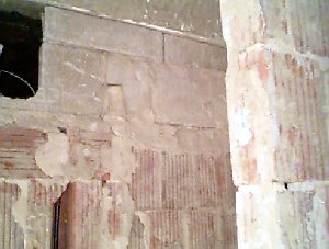 Inside-ripped out to replaster