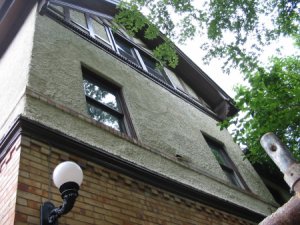 wall is falling apart