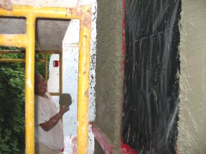 dashes on the pebble mix