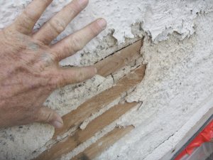 Pebble dash stucco in replacement in Takoma Park, MD