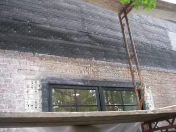 flashing over window